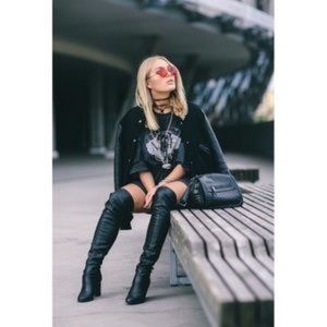 Jeffrey Campbell Intrigue Over the Knee Boots